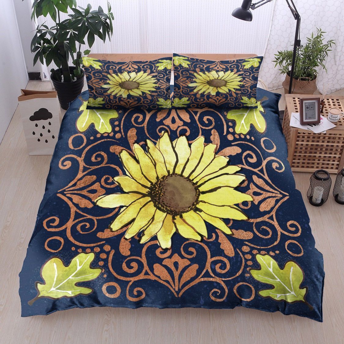 October Garden Sunflower Bedding Set