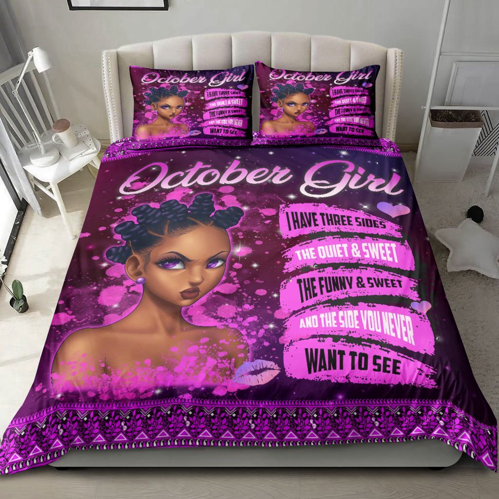 October Girl Purple Bedding Set
