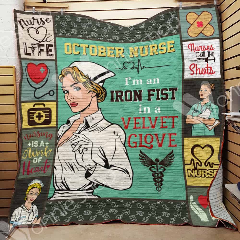 October Nurse Quilt Blanket DHC06021351TD