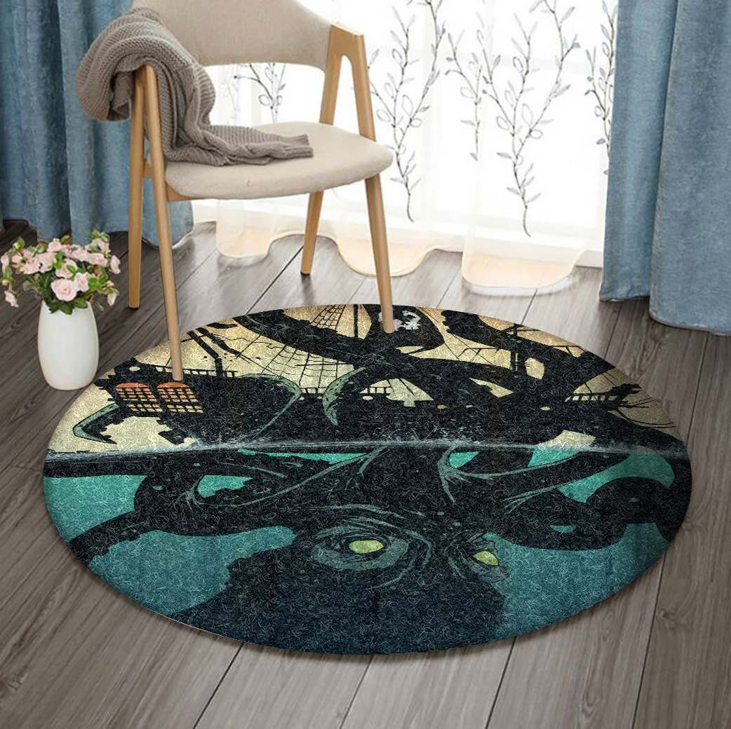 Octopus Round Carpet