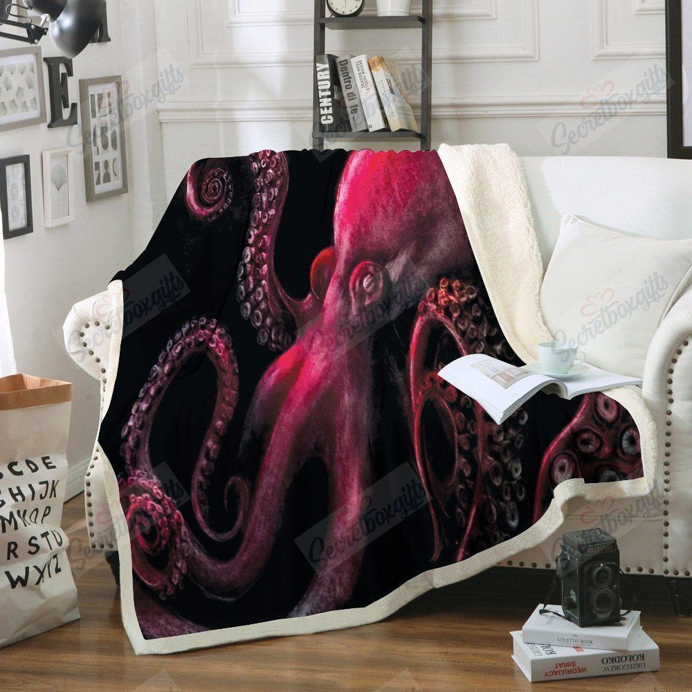 Octopus Fleece Blanket