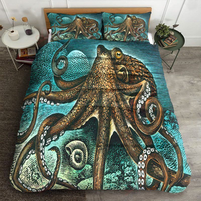 Octopus Bedding Set