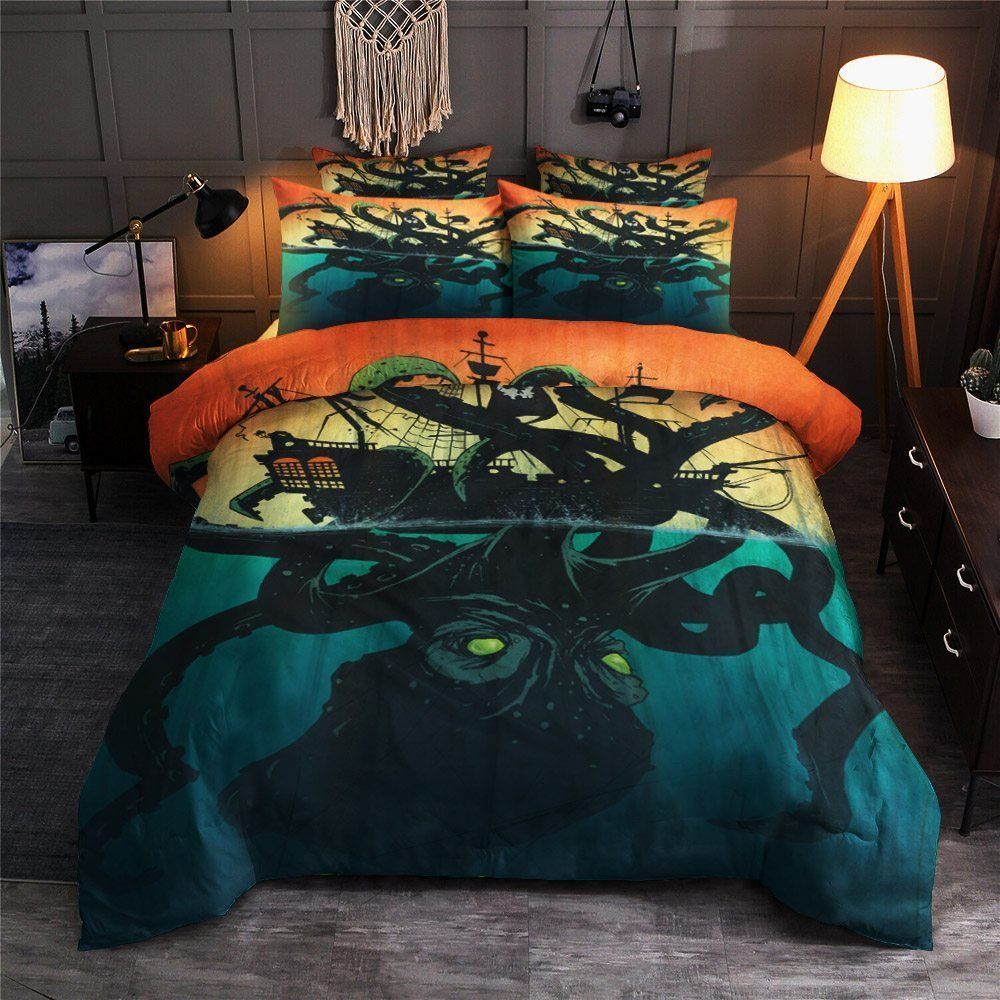 Octopus Ocean Bedding Set