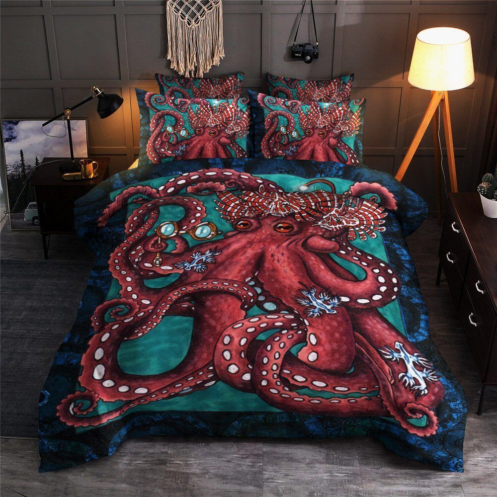 Octopus Ocean Bedding Set