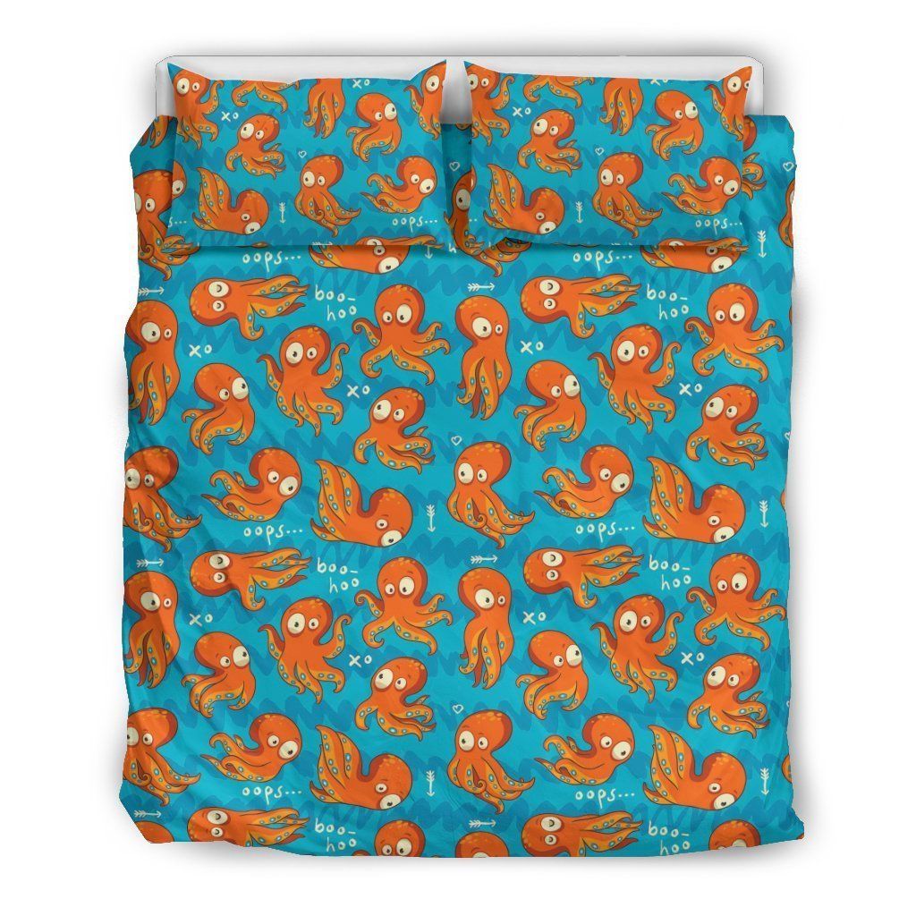 Octopus Tentacle Squid Cool Design Comfortable Bedding Set
