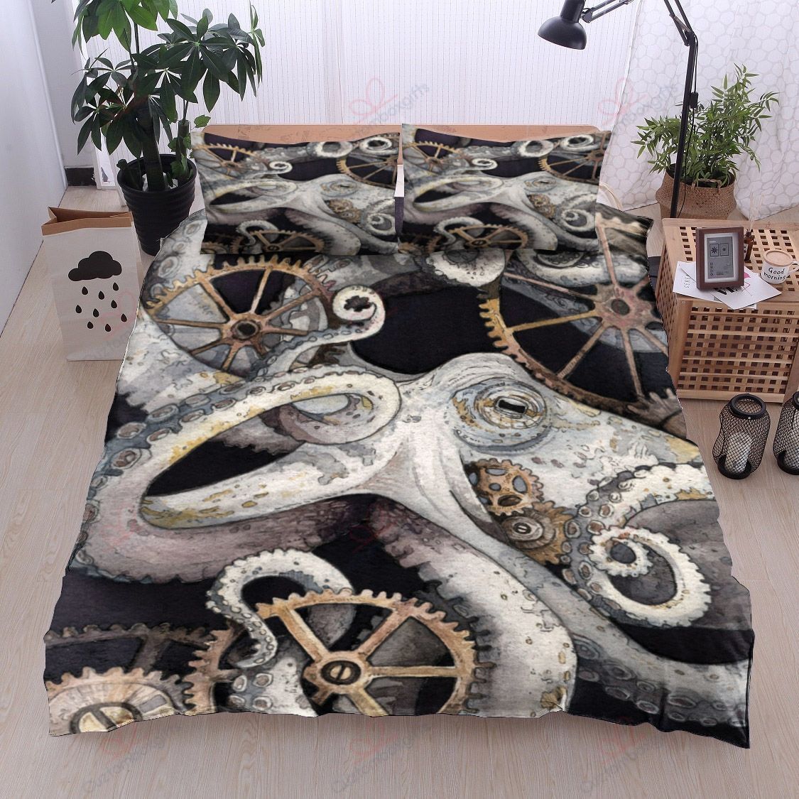 Octopus Bedding Set