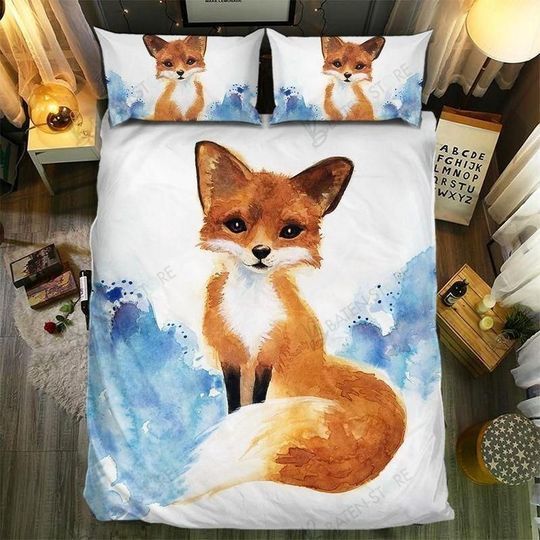 OIL PAINTING FOX Bedding Set