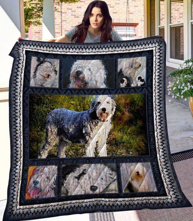 Old English Sheepdog Glory Days Quilt Blanket DHC31121161TD