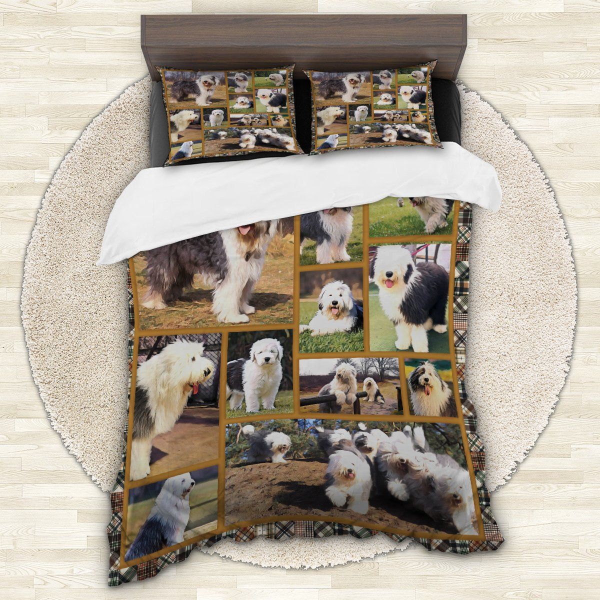 Old English Sheepdog Life Bedding Set