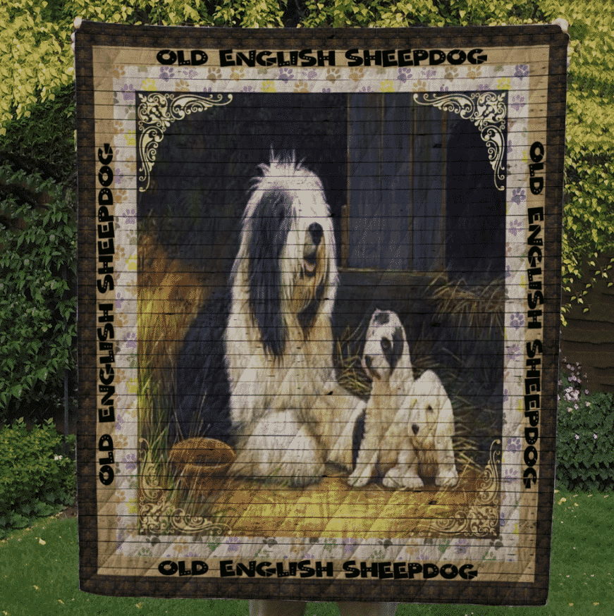 Old English Sheepdog Meant To Be Quilt Blanket DHC31121160TD