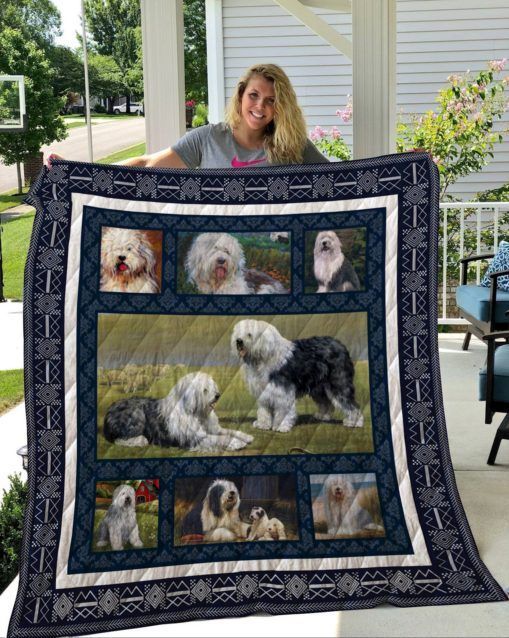 Old English Sheepdog Quilt Blanket DHC2911364VT