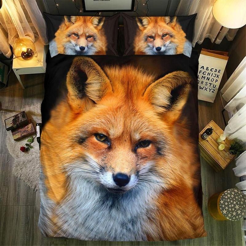 Old Fox 3D Printed Bedding Set