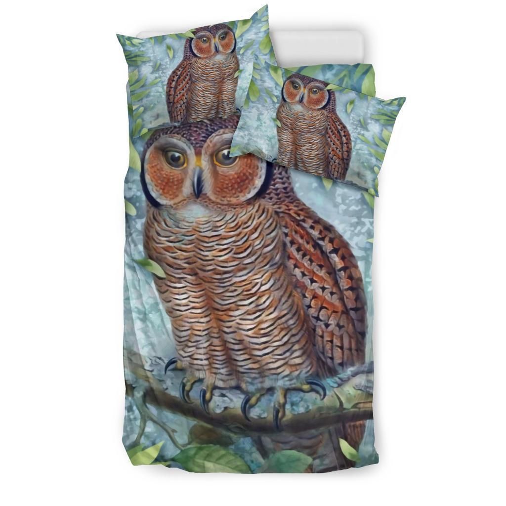 Old Owl Tree Bedding Set