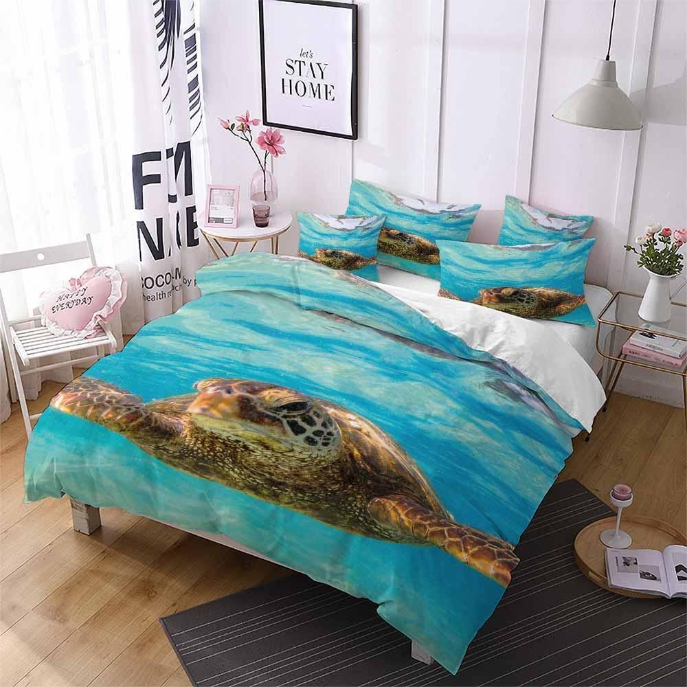 Old Sea Turtle Printed Bedding Set