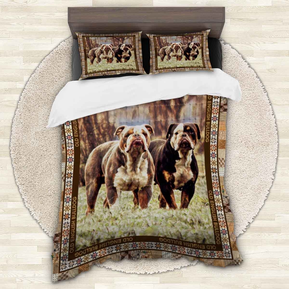 Olde English Bulldogge Bedding Set