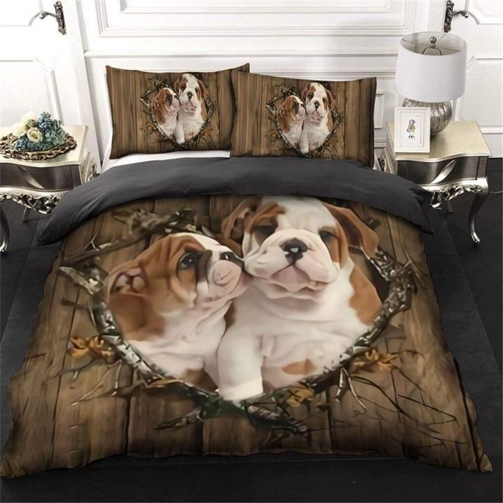 Olde English Bulldogge Is An American Dog  Bedding Set
