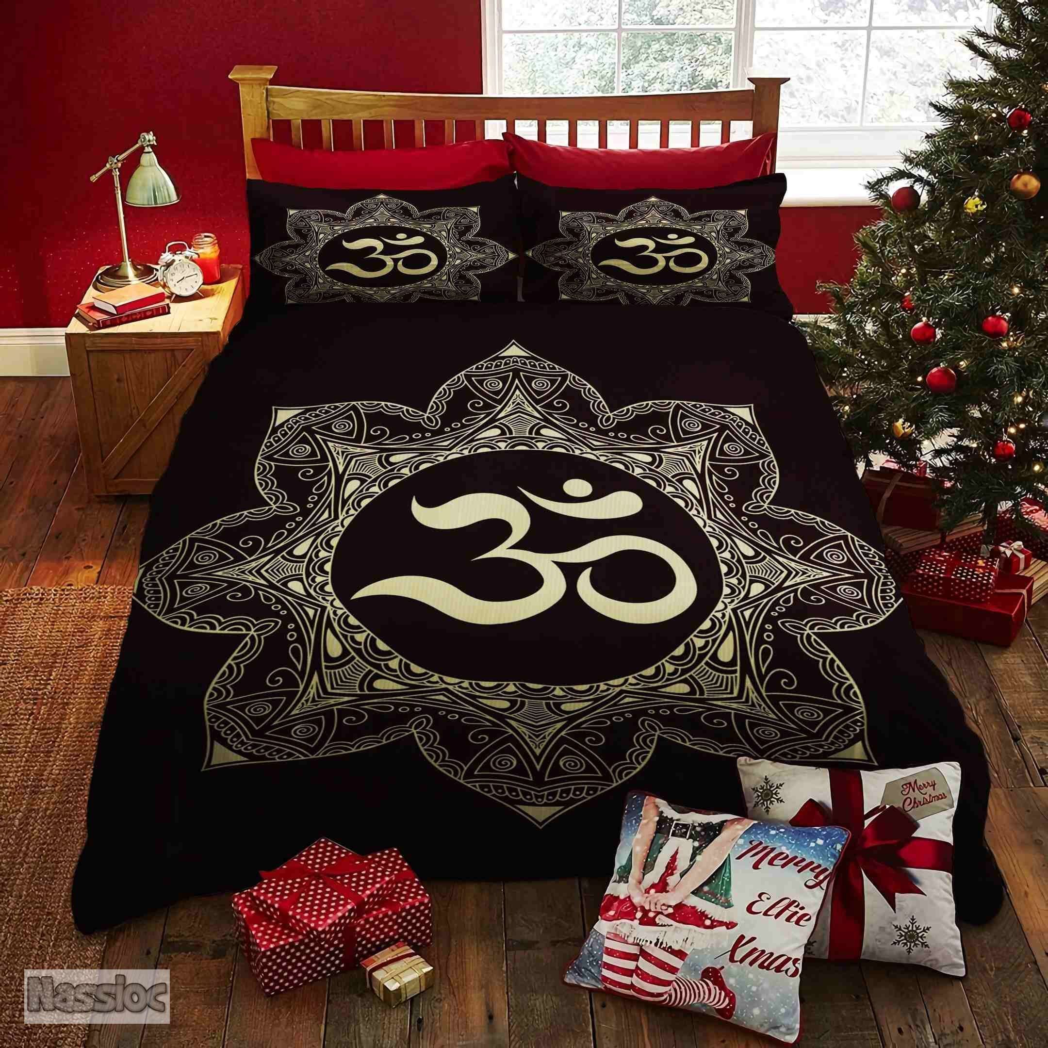 Om Aum Mandala Bedding Set