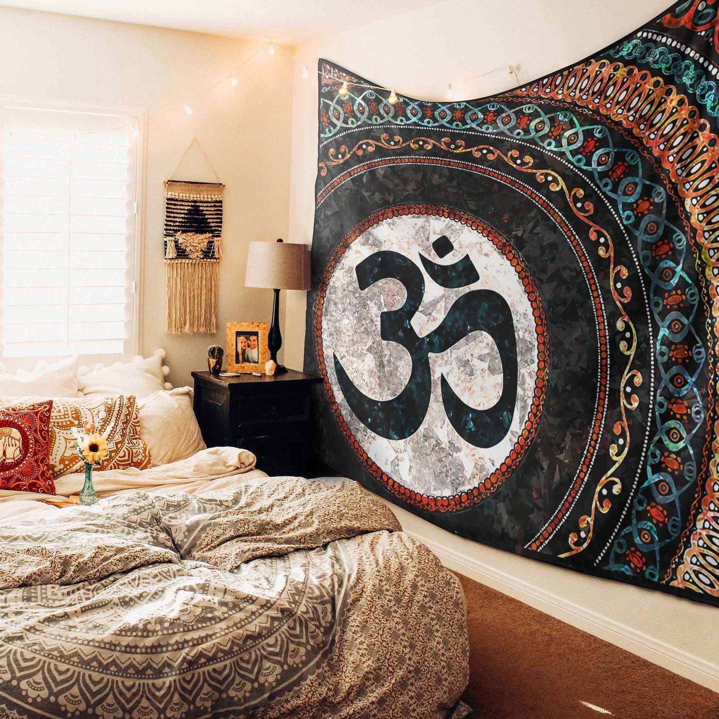 Om Mandala DD130812D Tapestry