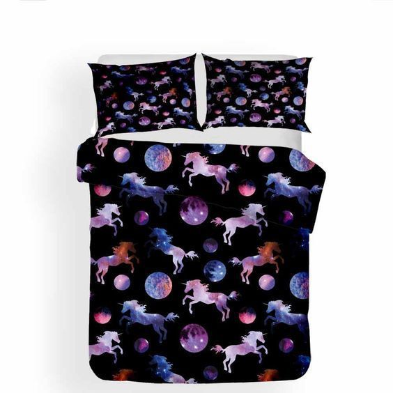 Ombre Unicorn Bedding Set