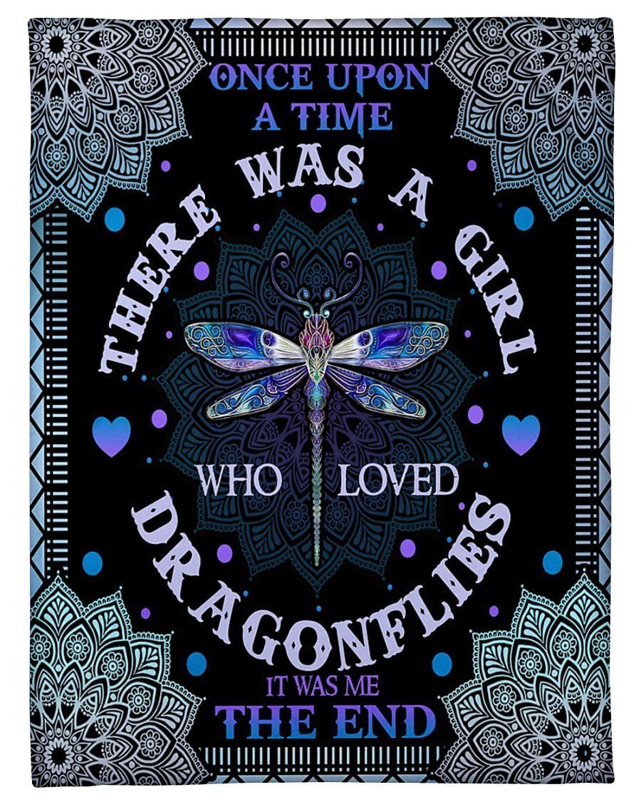 Once Upons A Time There Was A Girl Who Loved Fleece Blanket