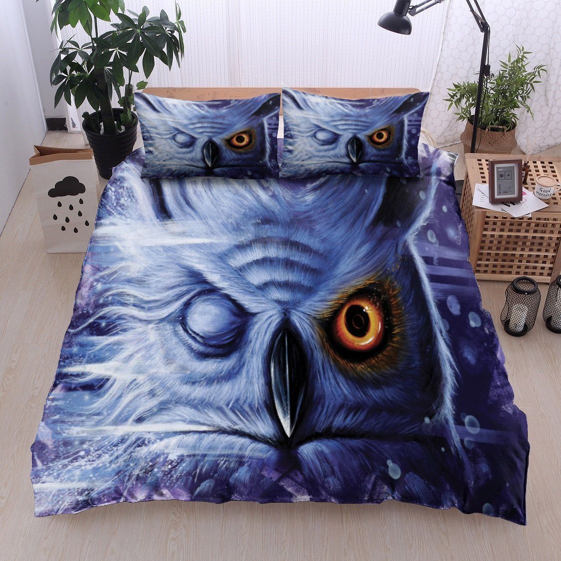 One Eyed Owl Bedding Set