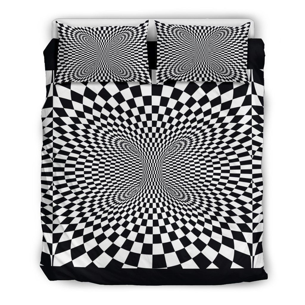 Optical Illusion Projection Torus Bedding Set