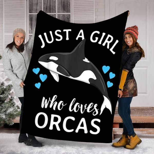 Orcas Sherpa Fleece Blanket