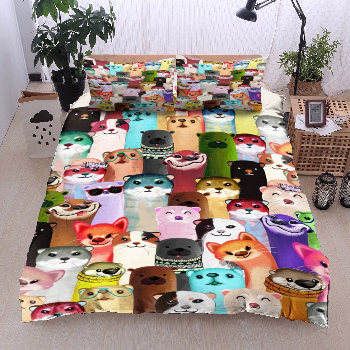 Otter Cute Bedding Set