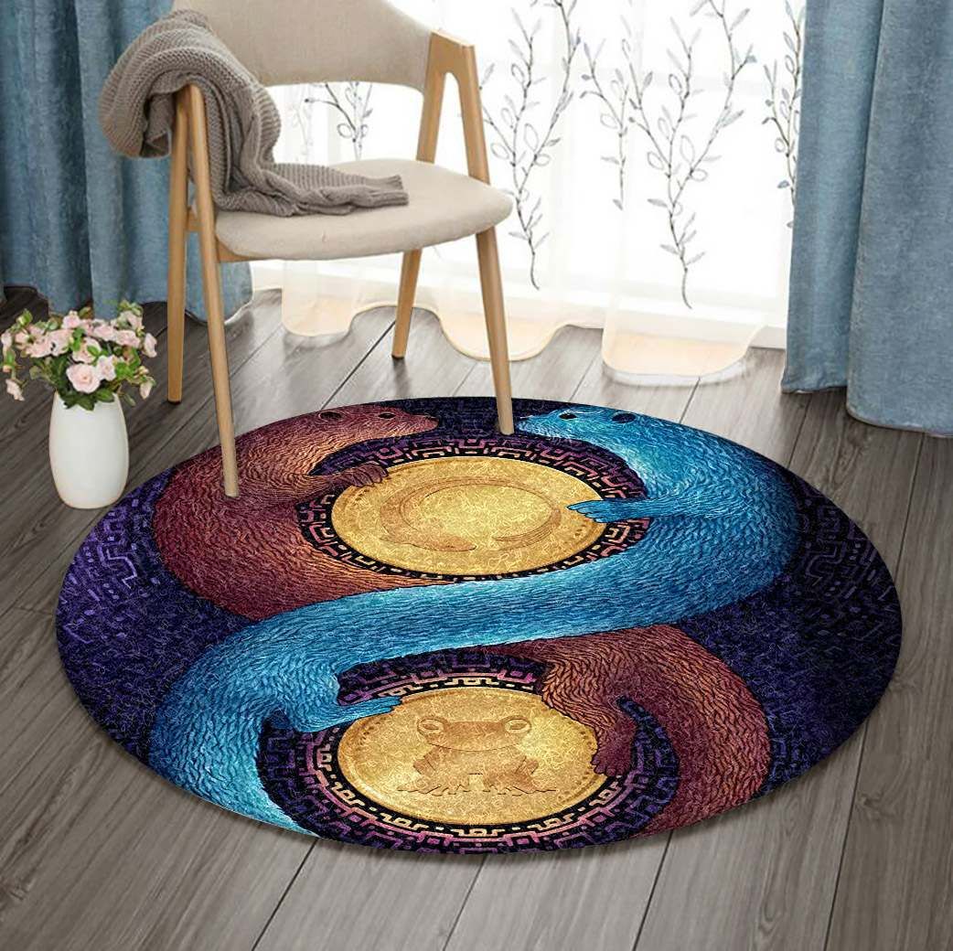 Otter Round Carpet