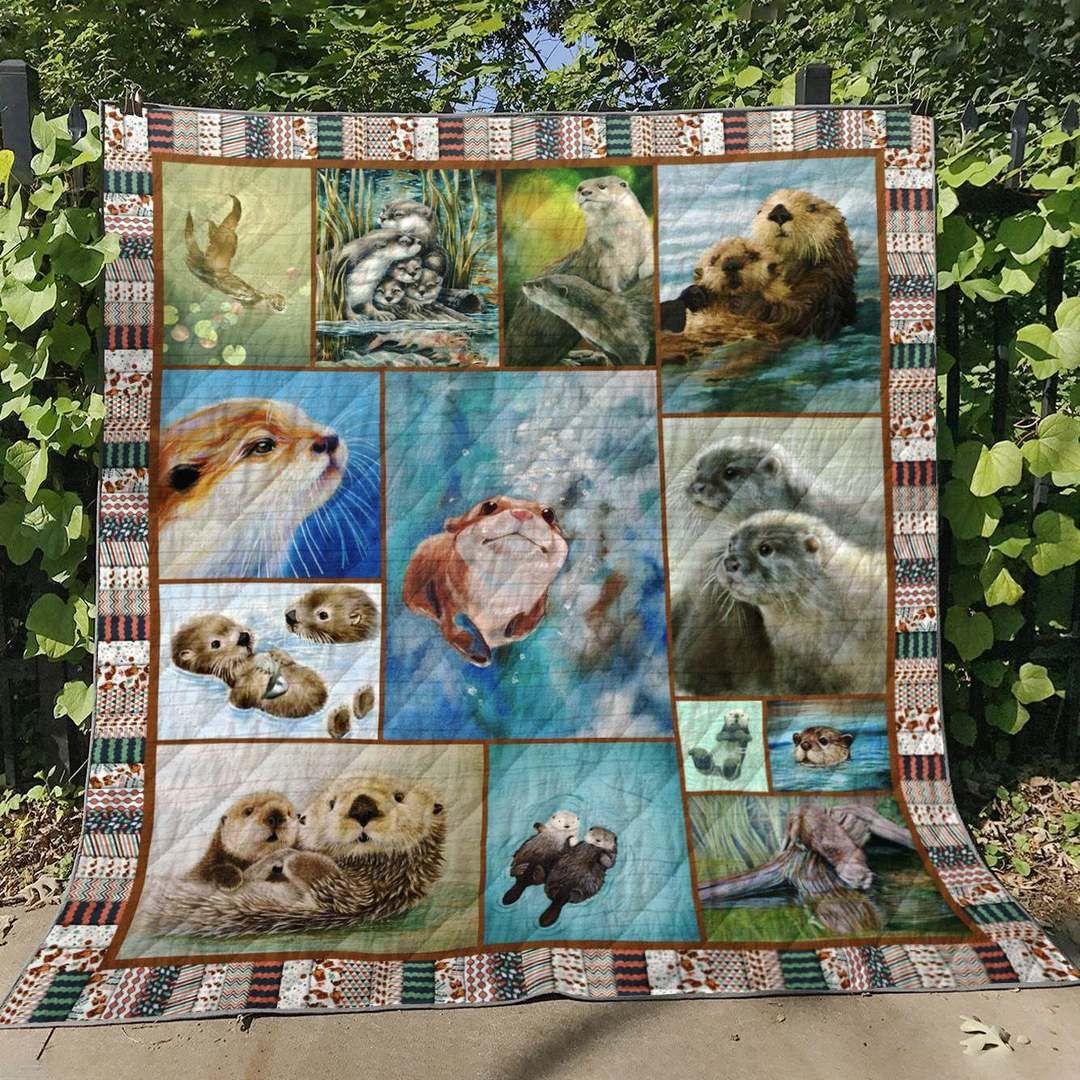 Otter HN140616 Quilt Blanket
