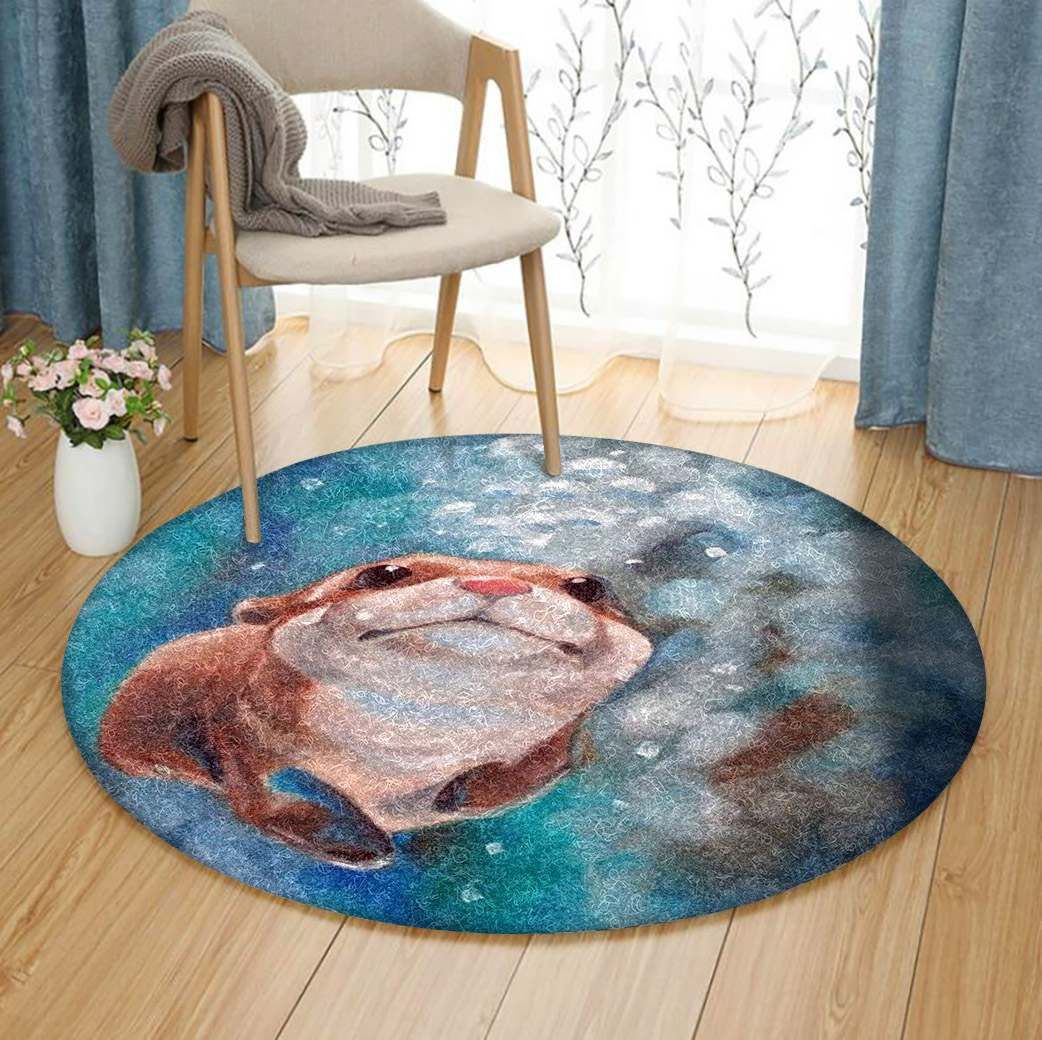 Otter Round Carpet