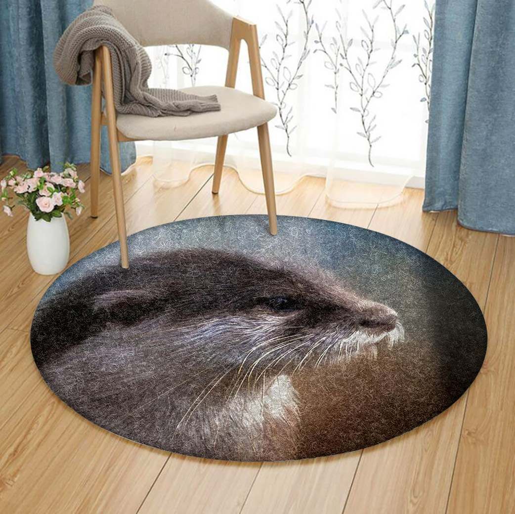 Otter Round Carpet