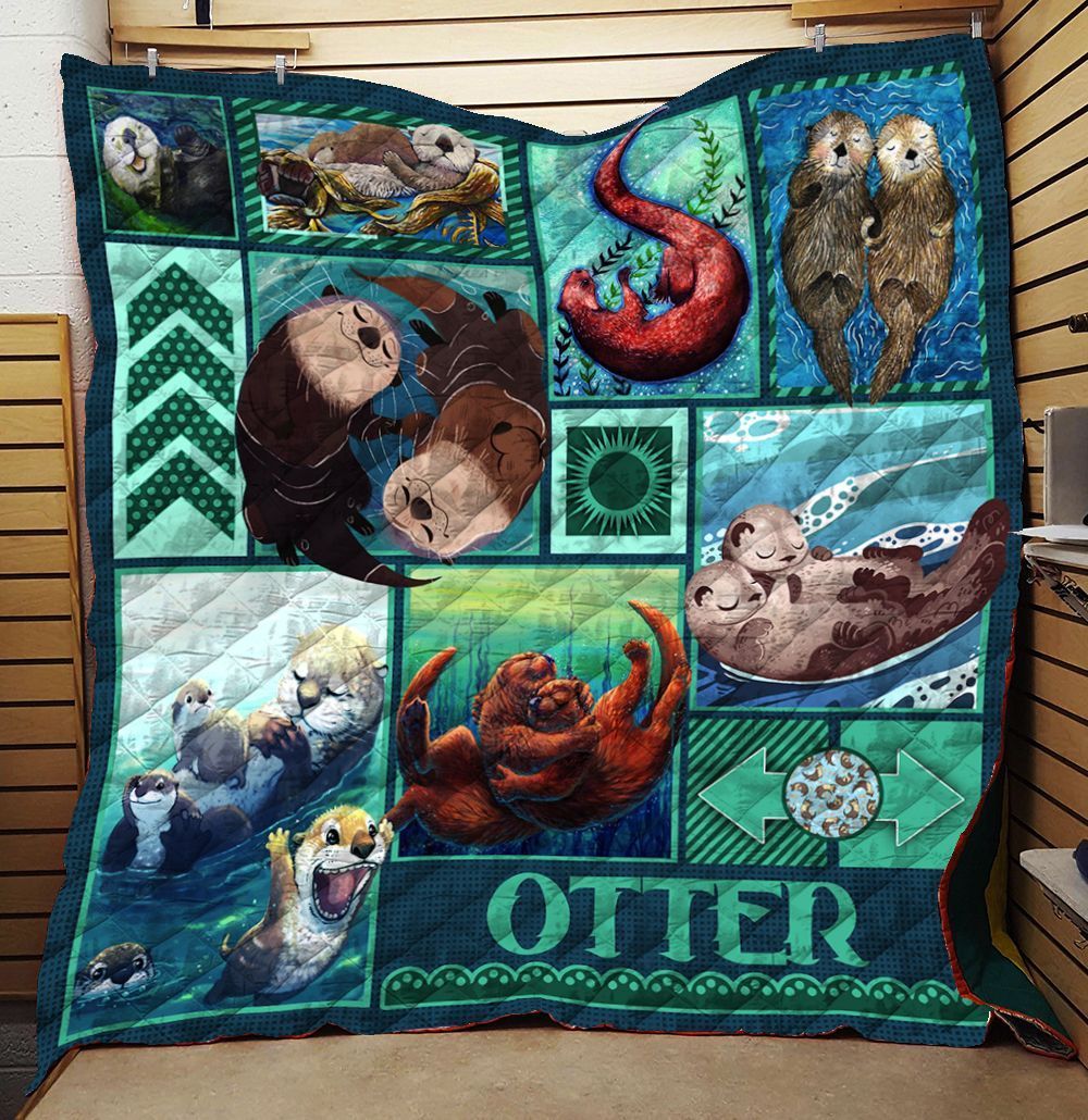 Otter Quilt Blanket BBB210231SM
