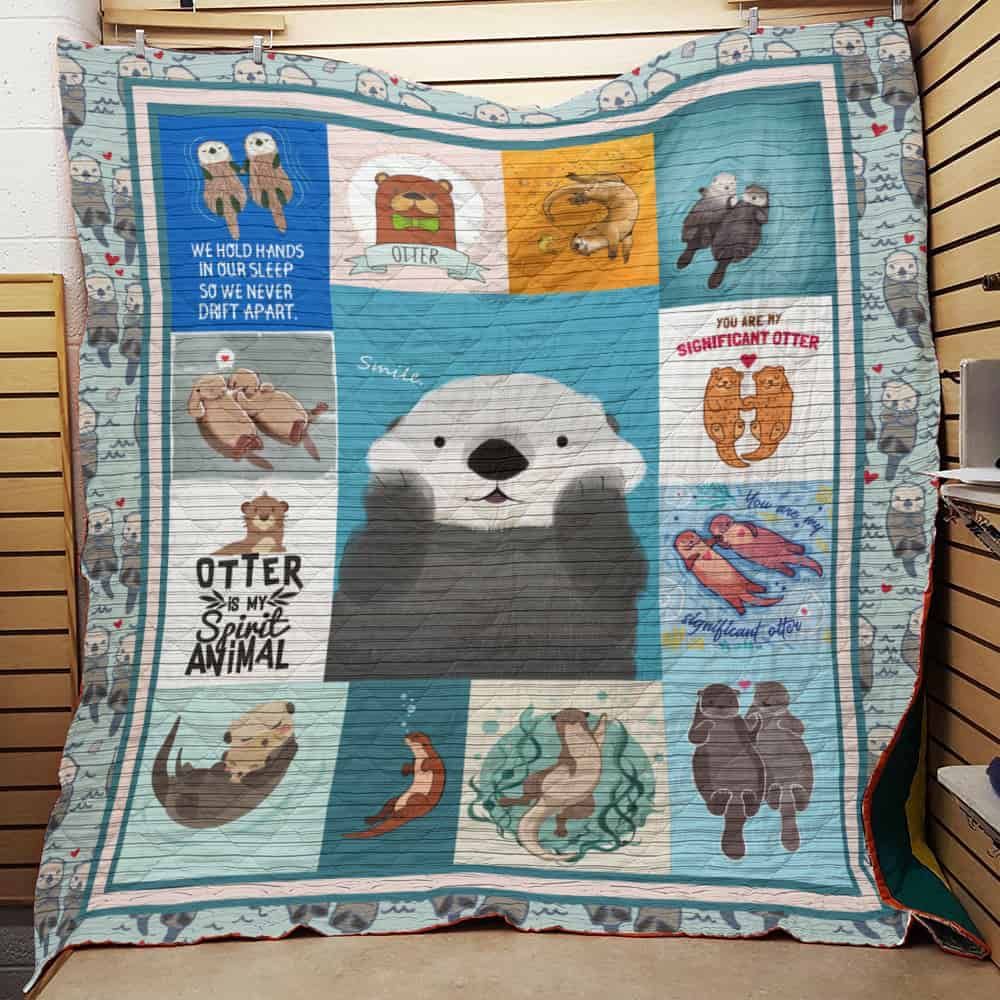 Otter Quilt Blanket DHC0502836TD