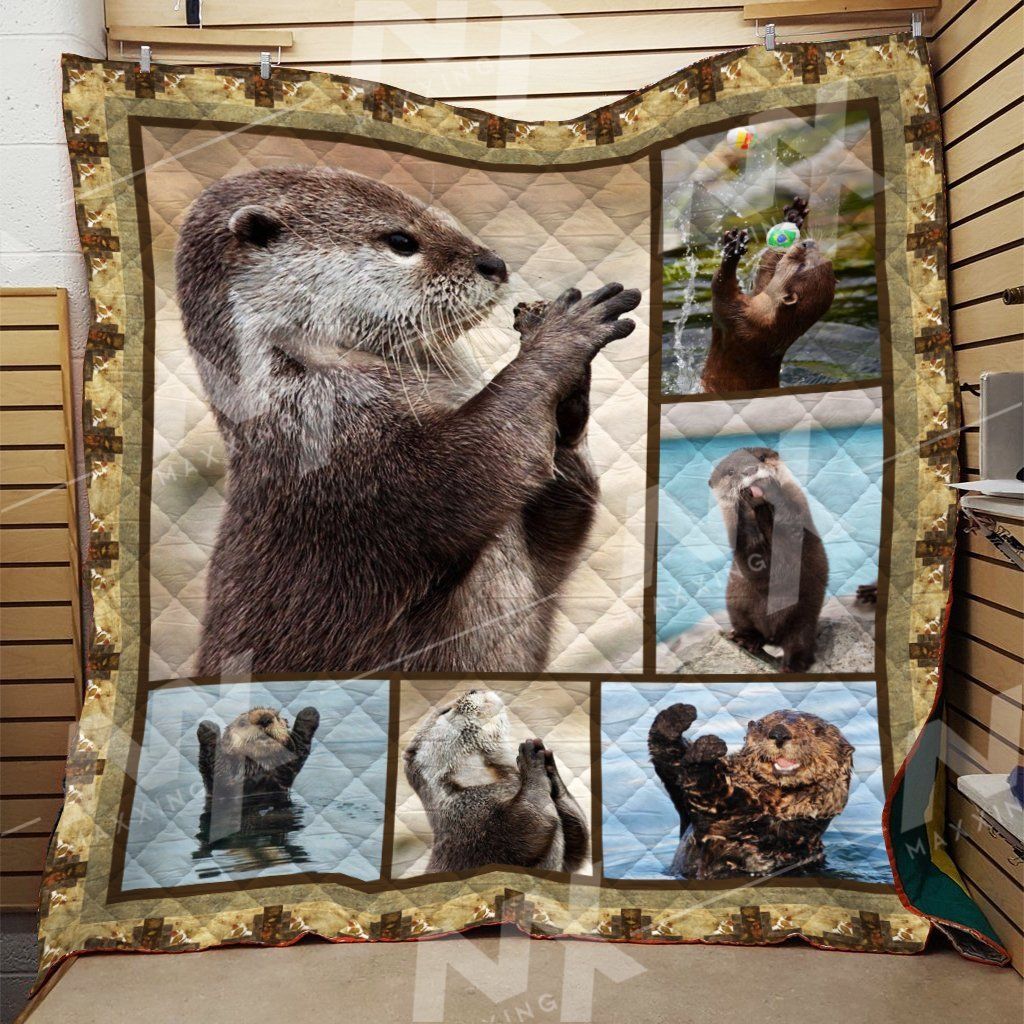 Otter Quilt Blanket DHC0910126VT