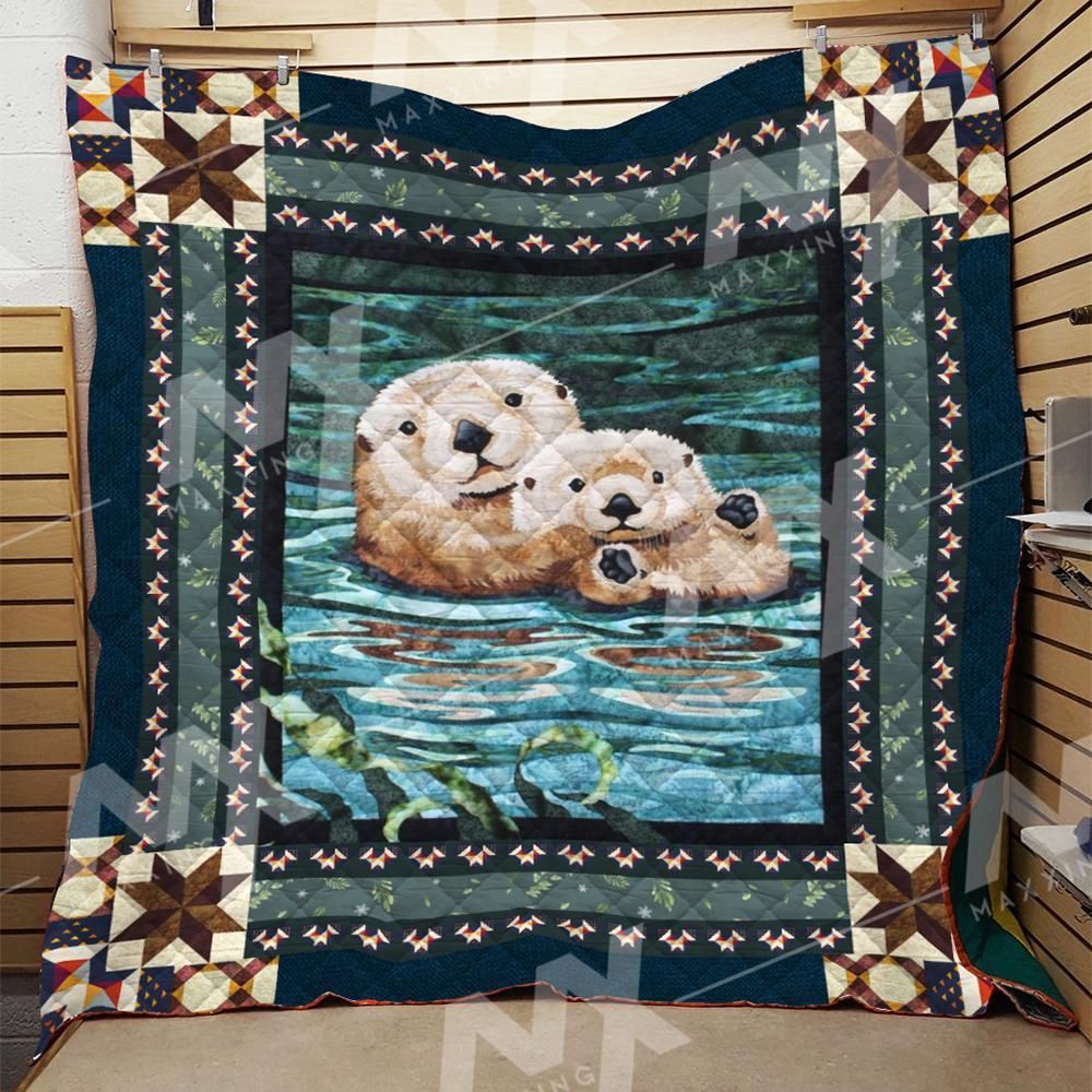 Otter Quilt Blanket DHC0910142VT