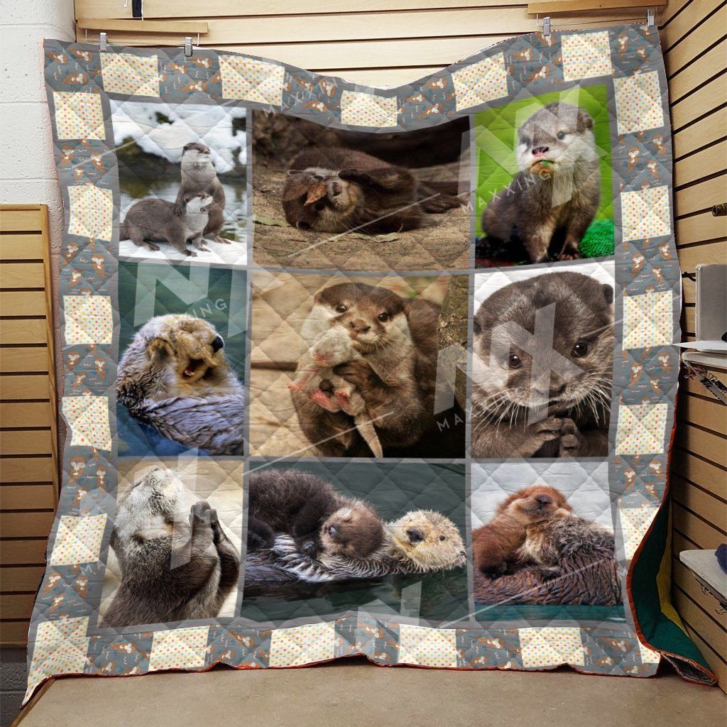 Otter Quilt Blanket DHC0910455VT