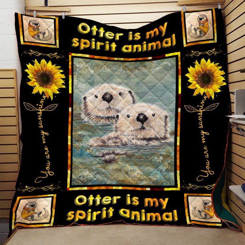 Otter Quilt Blanket DHC0910743VT