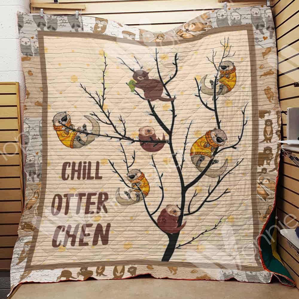 Otter Quilt Blanket DHC1102535TD