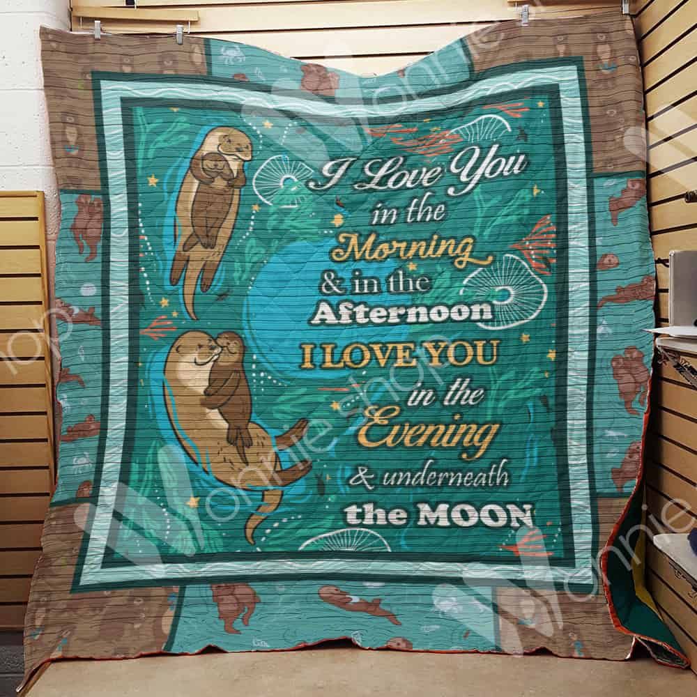 Otter Quilt Blanket DHC1102542TD