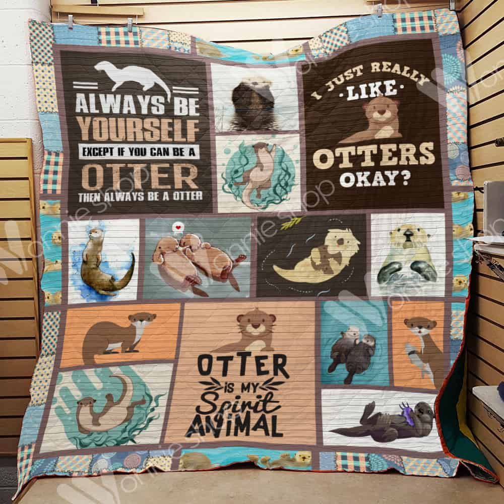 Otter Quilt Blanket DHC1102569TD