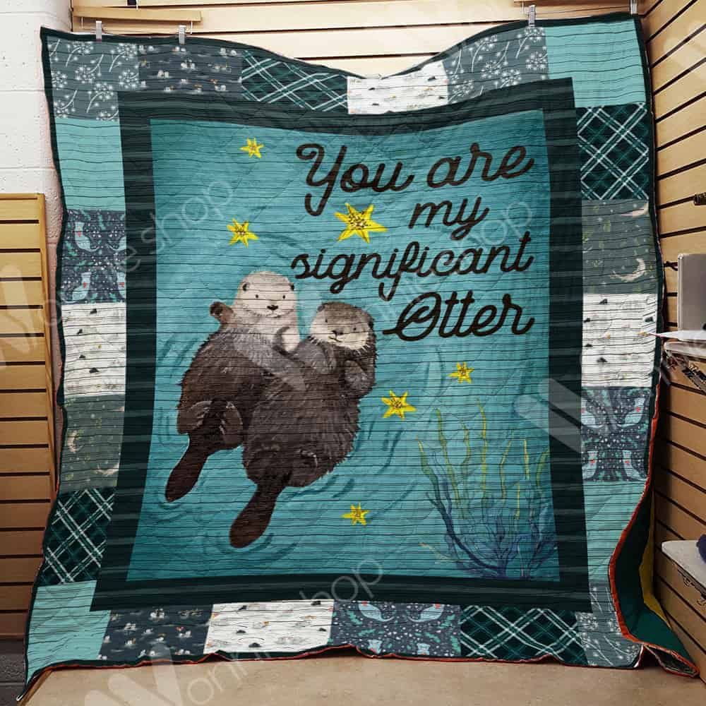 Otter Quilt Blanket DHC1102603TD