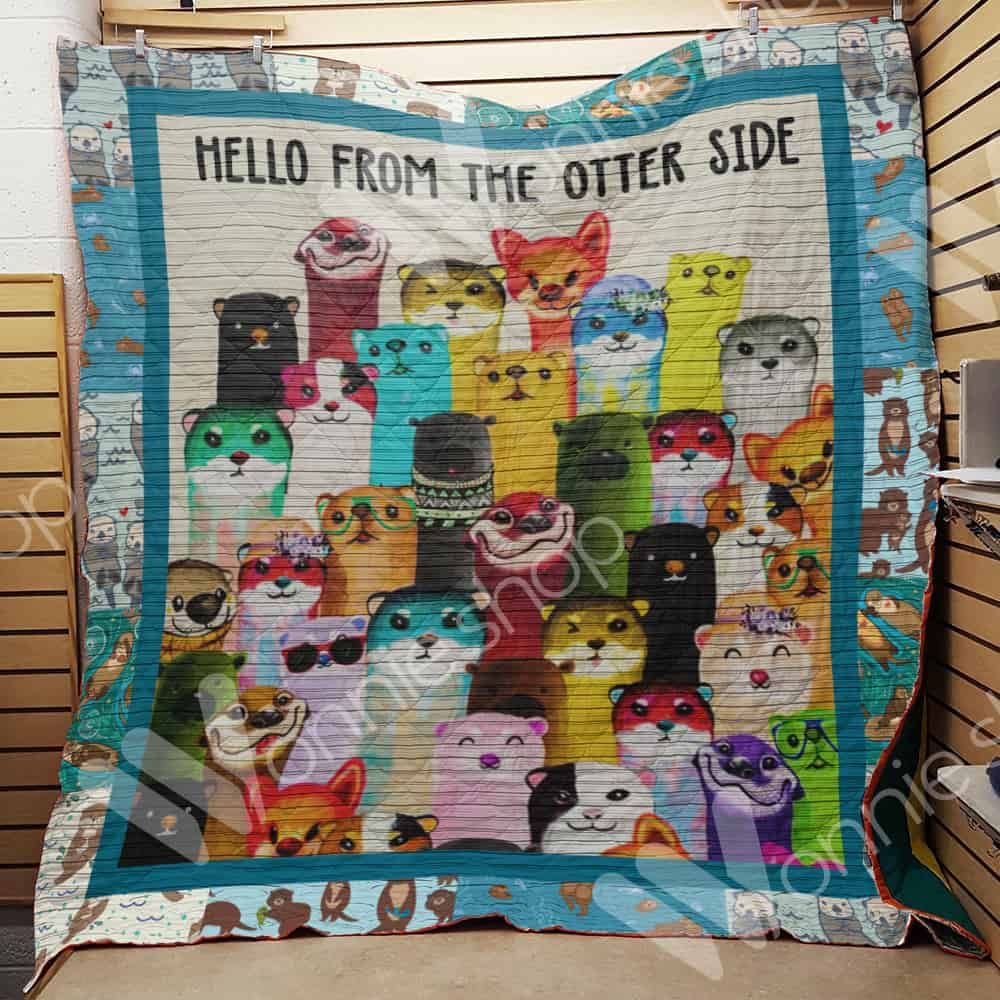 Otter Quilt Blanket DHC1102607TD
