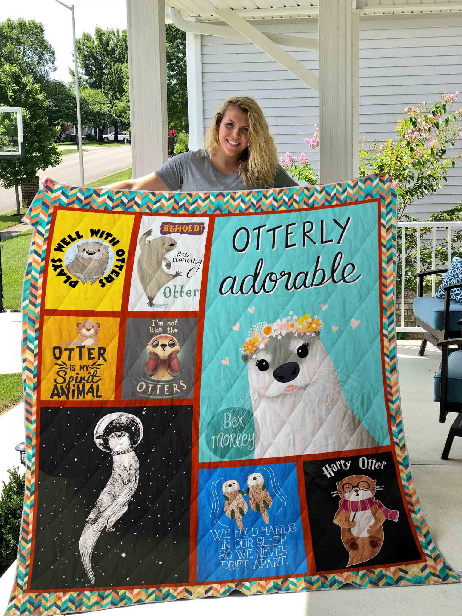Otter Quilt Blanket DHC1501451VT