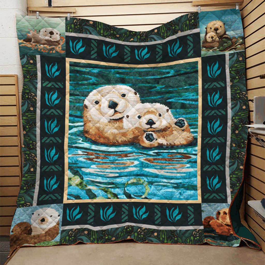 Otter Quilt Blanket DHC3112484VT