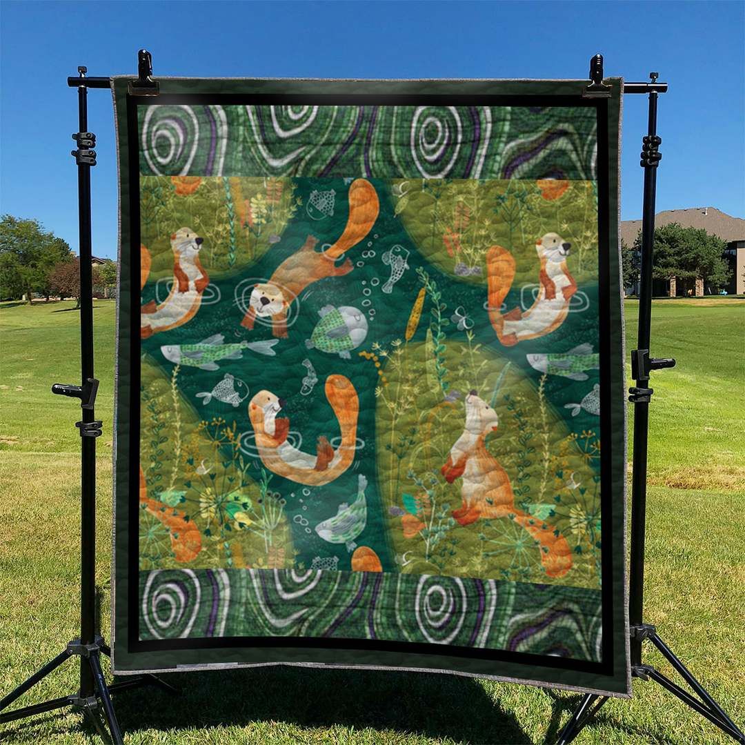 Otter TD2809684 Quilt Blanket