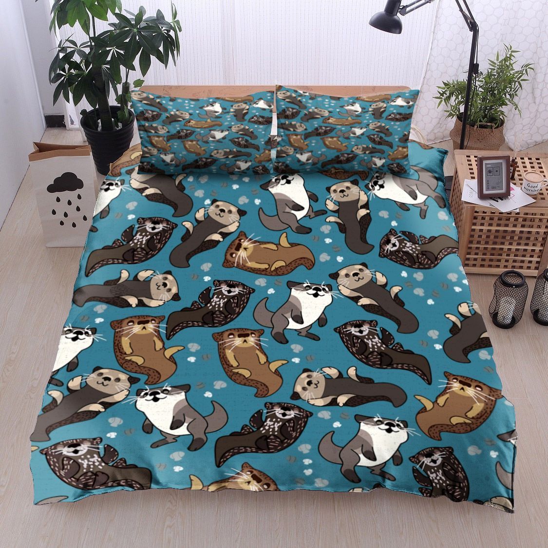 Otters Bedding Set