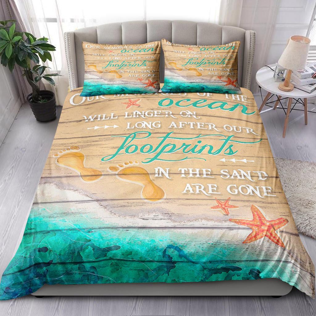 Our Memories Of The Ocean Bedding Set