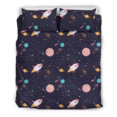 Outer Space Pattern Bedding Set