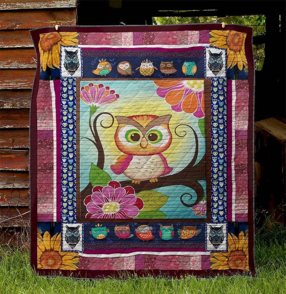 Owl 190221078 Quilt Blanket